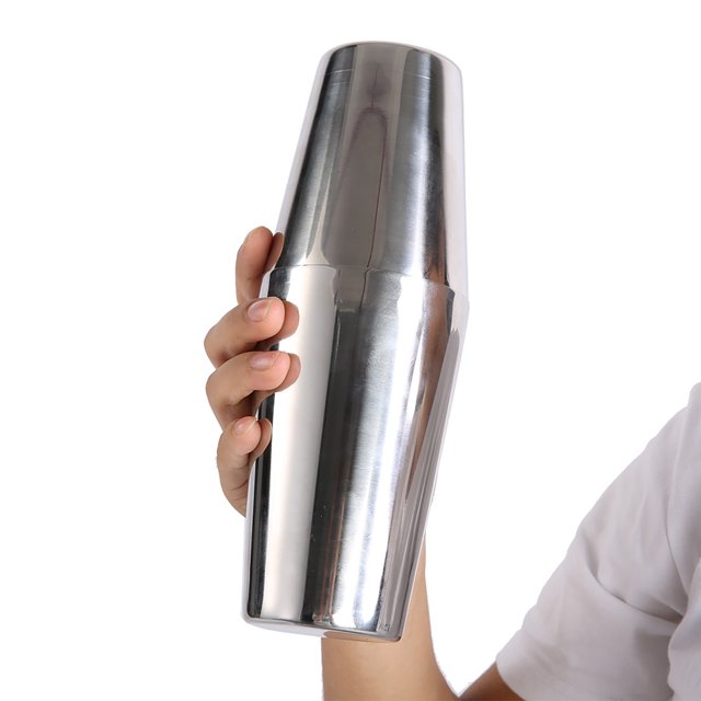 Boston Cocktail Shaker, Acero inoxidable Boston Shaker set Cocktailshaker Barset para Barman y Bar en el HOGAR