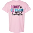 thumbnail image 3 of Inktastic Pink or Blue Abuela Loves You T-Shirt, 3 of 5