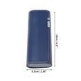 thumbnail image 4 of Unique Bargains 1 Pc Eyeglasses Case Portable Eyeglasses Storage 6.3"x2.56"x1.38" 1Pc Deep Blue, 4 of 5
