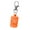 Orange, variant on Stylish Silicone Lipgloss Holder Charm Sturdy Compact Design With Yellow And White Options Keychain Cover