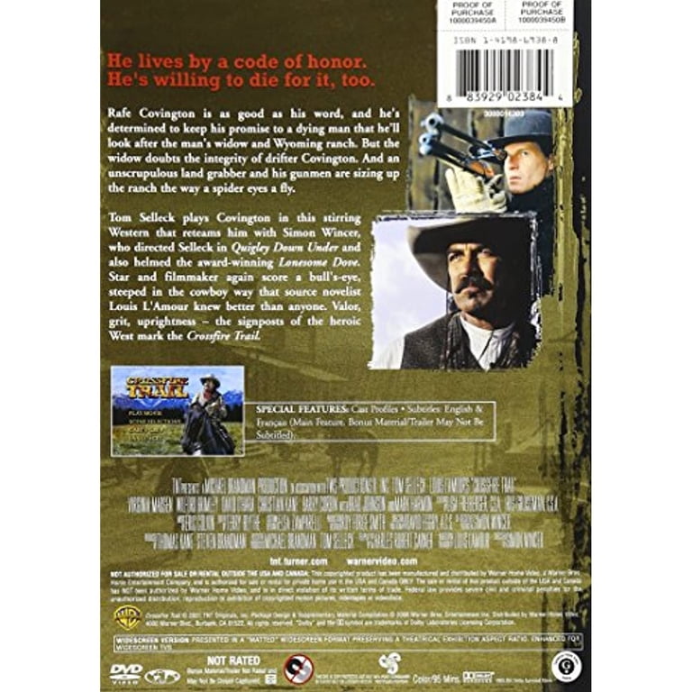 Turner Home Ent Crossfire Trail Western Movie (DVD) - Walmart.com