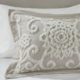 thumbnail image 3 of Harbor House Suzanna Cotton Tufted Embroidered Comforter Mini Set in Brown, 3 of 5