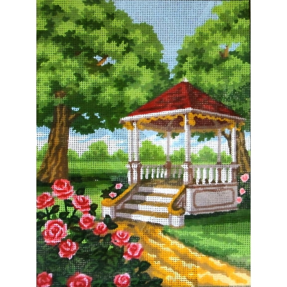 "Summer" Printed Canvas for  Needlepoint Tapestry Gobelin  Embroidery  Gobelin L 40140