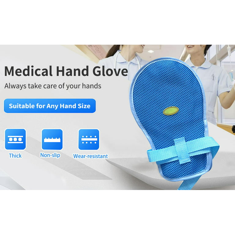 Hand Control Mitts Dementia Safety Restraint Gloves Hand Protectors  Personal Safety Devices Finger Control Mitts 
