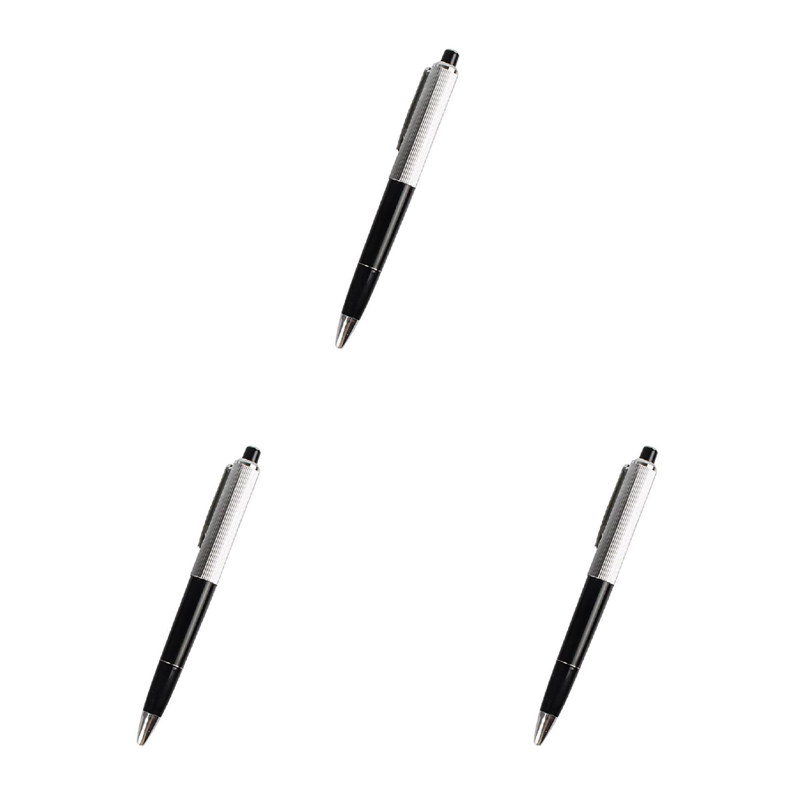 Electric Shock Pen Toy Utility Gadget Gag Joke Funny Prank Trick Novelty One Size Black 3PCS