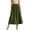 Green, variant on Beach Skirts for Women Midi Length Slim Fit Hawaiian Soft & Lightweigh Women's Flowy Handkerchief Hemline Midi Skirt