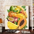thumbnail image 4 of Cuadros Decorativos 5D Diamond Painting Kit DIY Fruits Full Round Drill Mosaico Cuadro Decoración de pared Tmvgtek embutido en tela, 4 of 9