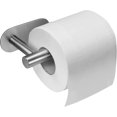 thumbnail image 1 of Adhesive Toilet Paper Holder, No Drilling Stainless Steel Toilet Roll Holder, Stick on Wall for Bathroom and RV, Brushed Silver, 1 of 5