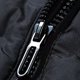 thumbnail image 4 of Gibobby Chamarras de franela de moda para hombre Chamarra acolchada de algodón con cuello de y cremallera de Color sólido informal a la de otoño e invierno para hombre(Negro,XG), 4 of 5