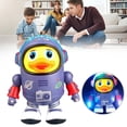 thumbnail image 3 of Juguete educativo musical de pato bailarín, juguete de pato bailarín, juguete de pato espacial eléctrico, juguete de pato bailarín muy recomendado, 3 of 9