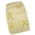 thumbnail image 2 of Organizador de asiento trasero de coche Macarena Premium de tela Oxford impermeable Beige, 2 of 6