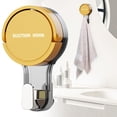 thumbnail image 2 of Heavy Duty Vacuum Suction Cup Hooks for Bathroom and Kitchen - No Drill, Waterproof, Reusable & Durable Wall Hangers for Towels, Loofahs, and Coats - Works on Glass and Tile, 1Pc,Yellow, 2 of 9
