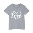 thumbnail image 2 of Odeerbi Kids Boys Girls Halloween T-shirt Kids Kids Halloween Print Shirt Fashion Cute Round Neck Short Sleeve Cotton Top Kids Clothes Gray, 2 of 5