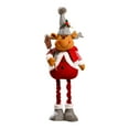 thumbnail image 3 of Reindeer Doll under $5! Cagogo Extendable Reindeer Doll Christmas Decor, Stretchable Santa's Deer PlushToys, Flexible Poseable Decoration for Window Mantel Tree, Interactive Holiday Party Props, 3 of 9