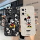 thumbnail image 2 of Case For OPPO FIND X6 X3 REALME X7 X50 RENO 2 4Z 4 6 Lite 5Z 5F 4G 5G PRO Liquid Silicone Case Funny Mickey Minnie Mouse, 2 of 5