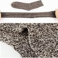 thumbnail image 2 of 5 Pairs Men's Wool Loop Socks, Winter Warm Thick Socks, Men's Outdoor Home Casual Socks fits all sizes 8-12, 2 of 7