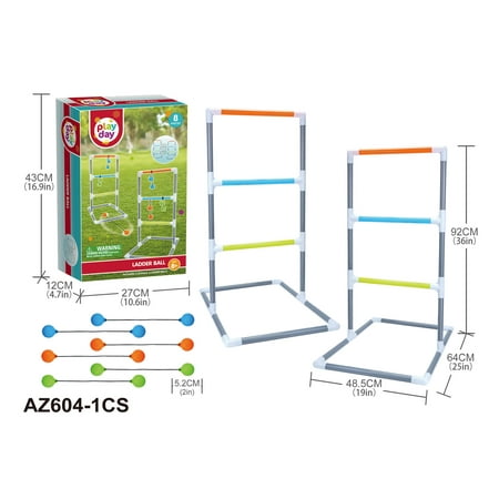 Play Day Ladder Ball - Toy Sports Equipment & Outdoor Game, Children Ages 6