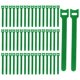 thumbnail image 1 of 50 piezas de bridas para cables Zulema Correas de fijación de alambre Gancho de sujeción interiores exteriores verde Ataduras de cables liberables, 1 of 8