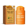 thumbnail image 2 of Turmeric Cleansing Mud Mask Face Wash Facial Cleanser,Clearance,Yellow Ginger Bentonite Skin Mud Facial Mask Turmeric Face Clays Mask Deep Cleaning Purifying Moned 50G, 2 of 9