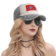 thumbnail image 6 of Men Women Tennessee Flag Baseball Cap Golf Dad Hat Adjustable Low Profile Cotton Hat, 6 of 7