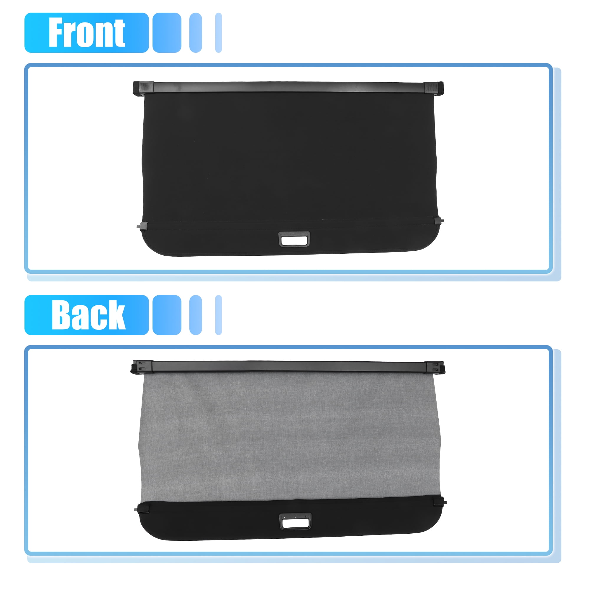 Unique Bargains Retractable Cargo Cover Rear Trunk Cover Shield Shade for BMW X5 2008-2018