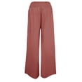 thumbnail image 6 of GXFC Women's Wide Leg Trousers Lounge Loose  Yoga High Waist Pants Slacks Trousers for Women Streetwear,Spring Fall, 6 of 6