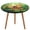 T-4, variant on Green Leaf Jungle Animals Pattern Round Tablecloth Waterproof Elastic Table Clothes for Dining Table Cute Desk Decor Protector Cover