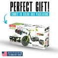 thumbnail image 4 of Drift Trike for Kids Ages 5+ with Adjustable Seat and 16" Front Wheel – Madd Gear, 4 of 11