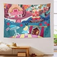 Alice's Adventures in Wonderland Tapestry Bedroom Poster Beautiful Room