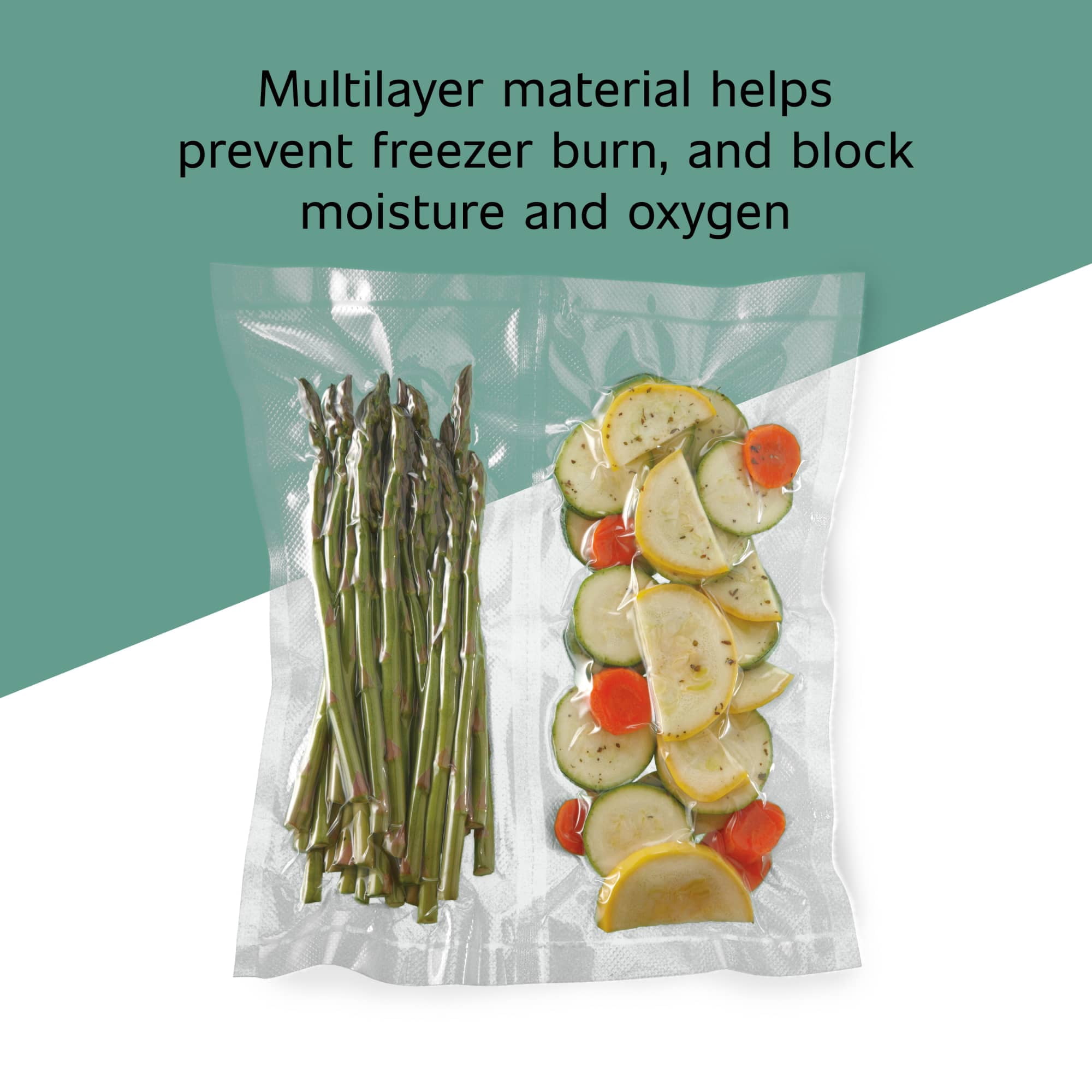 (4 pack) FoodSaver Portion Pouch 11 in. Vacuum Seal Roll, 11" x 16', 1 Pack