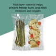 thumbnail image 5 of (4 pack) FoodSaver Portion Pouch 11 in. Vacuum Seal Roll, 11" x 16', 1 Pack, 5 of 7