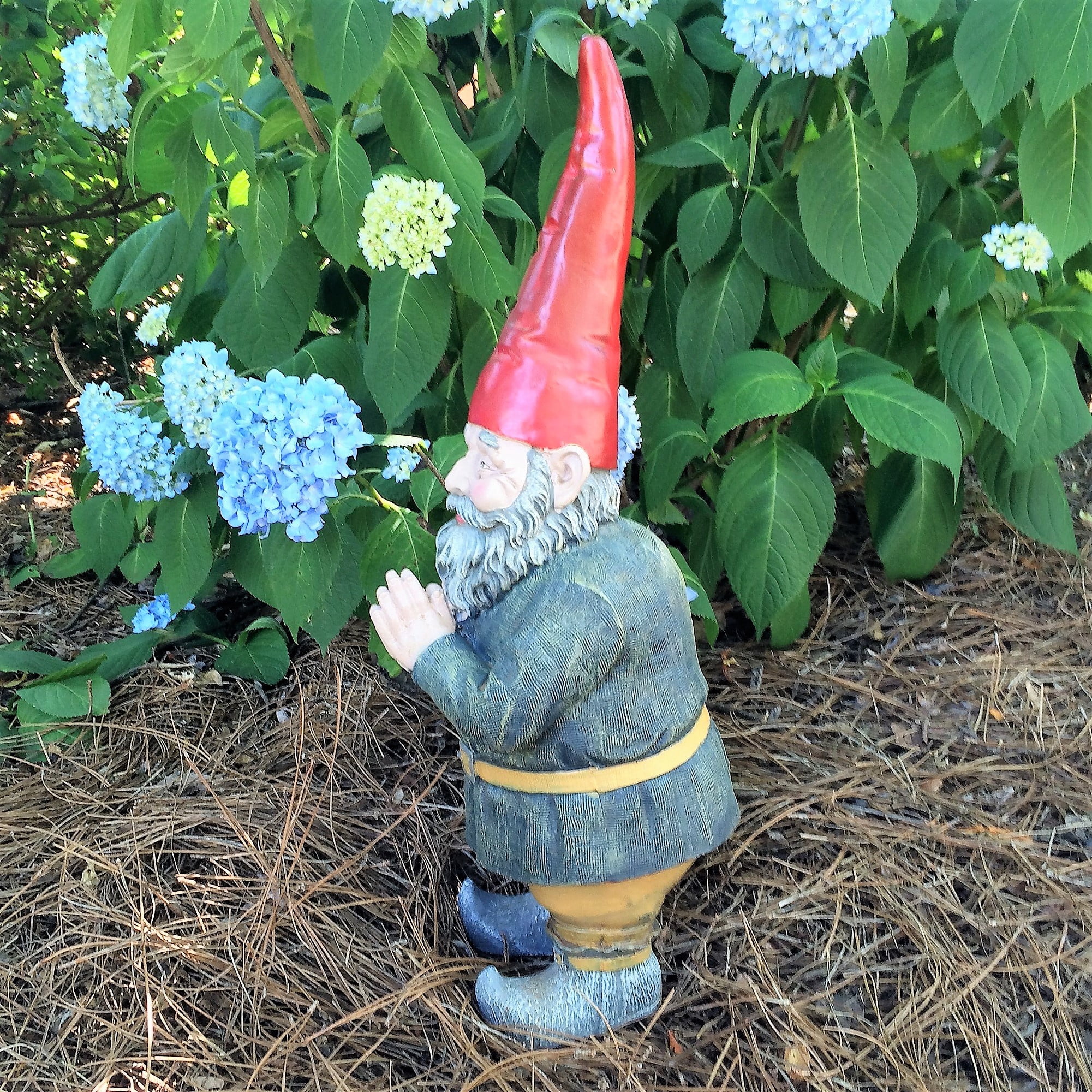Homestyles 20" Mordecai the Classic Old World Garden Gnome Garden Statue