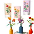 thumbnail image 1 of Conjuntos de ramos de flores, mini flores artificiales, bloques de construcción para regalos, ladrillos para construir ramos de flores DIY., 1 of 6