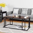 thumbnail image 3 of Gymax Table d'Appoint Café Cocktail Accent Bout de Canapé Salon Essentiels Mobilier, 3 of 10