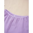 thumbnail image 6 of iiniim Girls Ballet Dance Chiffon Skirt Wrap Over Scarf Skirt Tutu Short Dress 2-14 Purple 10-14, 6 of 7
