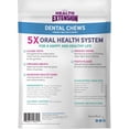 thumbnail image 2 of Health Extension Dental Bones Peanut Butter Size Medium (8pk) | Dental Teeth Cleaning & Breath Freshener | Maintains Healthy Gums | Fights Plaque, 2 of 8