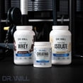 thumbnail image 3 of Dr Will | Prote&iacute;na Whey 100% Suero de Leche | 2.3kg, 57 Porciones | 24g de Prote&iacute;na, 5.4g BCAAs | Bajo en Carbs, Sin Az&uacute;car (600 g, Vainilla), 3 of 7