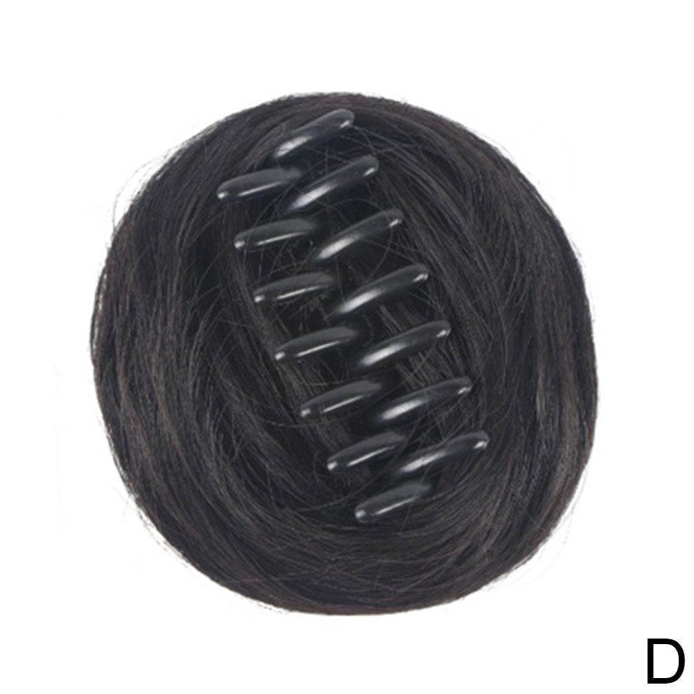 Half Bun Clip-on Wig Hairpin Ball Head Grasping Clip Bud hair Sale Head Hot B6M8