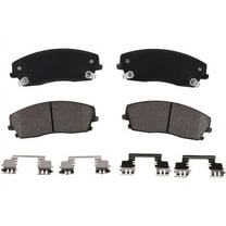 Front Brake Pad Set - Compatible with 2009 - 2022 Dodge Challenger 3.6L V6 2010 2011 2012 2013 2014 2015 2016 2017 2018 2019 2020 2021