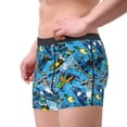 thumbnail image 3 of Bingfone snow board blue Men's Underwear - Casual Stretch Boxer Briefs-Medium, 3 of 7