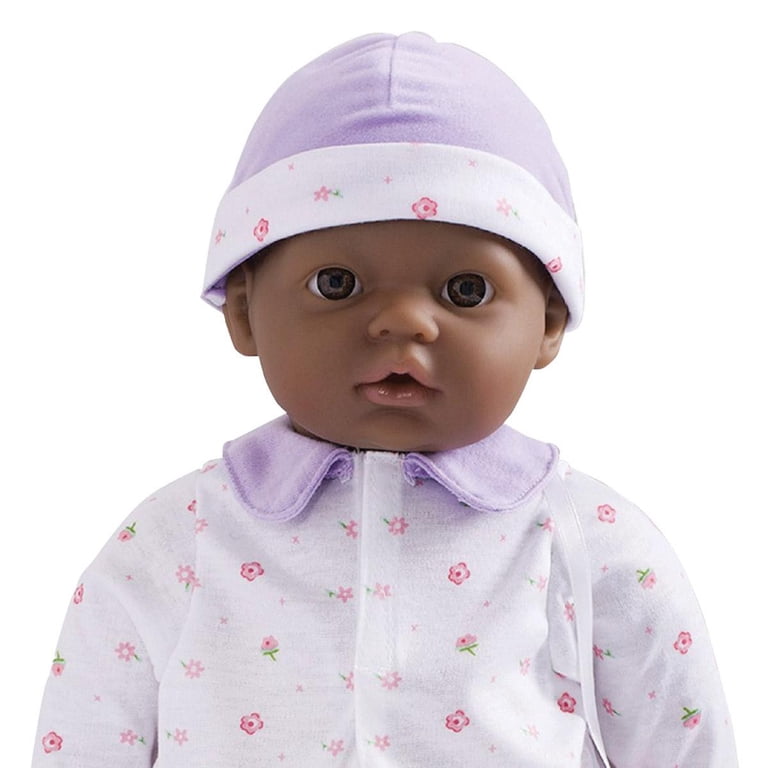 JC Toys La Baby 16-Inch African American Soft Baby Doll with