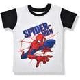thumbnail image 4 of Marvel Boys 3-Piece Shirts and Short Set with Avengers Superheroes, 4 of 4