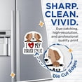 thumbnail image 2 of (2 Pack) I Love My Border Collie Magnets - Dog Lover Accessories - Pet Owner Fridge Magnets - 5" On Longest Side - for Cars, Fridges, Toolboxes - Made in USA - MAG4301, 2 of 7