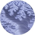 thumbnail image 1 of Ahgly Company Machine Washable Indoor Round Transitional Slate Blue Area Rugs, 7' Round, 1 of 7