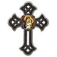 thumbnail image 2 of 12.25 Inch Our Lady of Mount Carmel Accented Cross Statue Figurine, 2 of 2