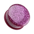 thumbnail image 3 of Glitter Shimmer Single Flared Ear Gauge Plug Earrings, 3 of 6