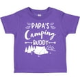 thumbnail image 3 of Inktastic Papas Camping Buddy Boys or Girls Toddler T-Shirt, 3 of 5