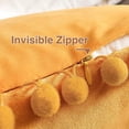 thumbnail image 5 of Top Finel Fundas de almohada decorativas de 18 x 18, juego de 2 fundas de almohada de terciopelo suave para sofá, fundas de cojín bohemias de granja para dormitorio, 5 of 5