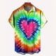 thumbnail image 2 of Camisa de verano para hombre, camisa de manga corta con estampado de amor para hombre, 2024, nueva camisa hawaiana informal de manga corta para hombre, ropa informal de playa, 2 of 4