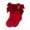 RD3, variant on EnJoCho Clearance Children Cute Xmas Socks Toddler Baby Girls Cute Christmas Cartoon Glittering Bow Knitting Wool Socks Princess Winter Warm Dress Socks Green